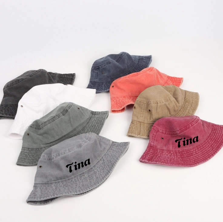 Washed Cotton Cowboy Bucket Hat 11