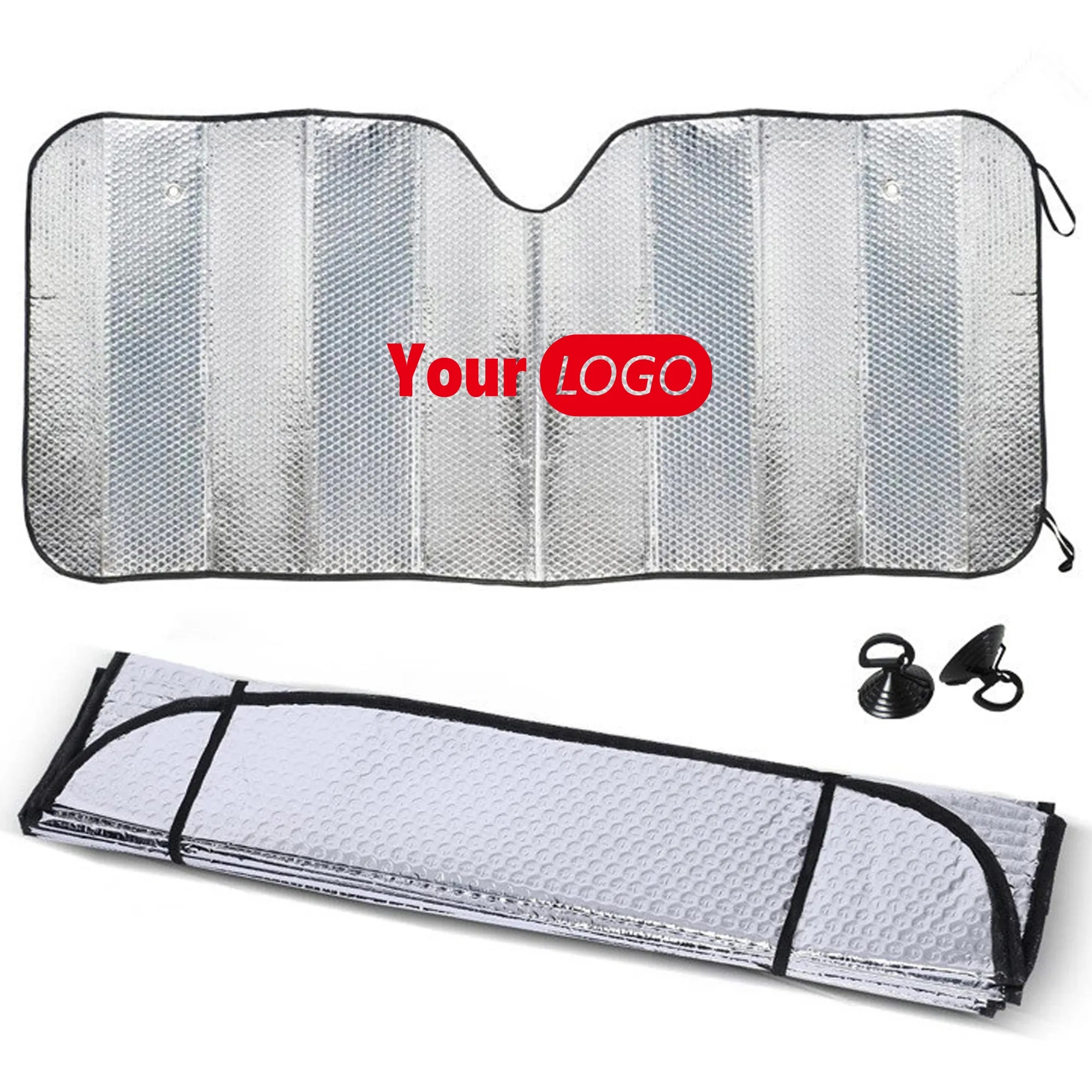 Foamed Aluminum Foil Car Sunshade 2