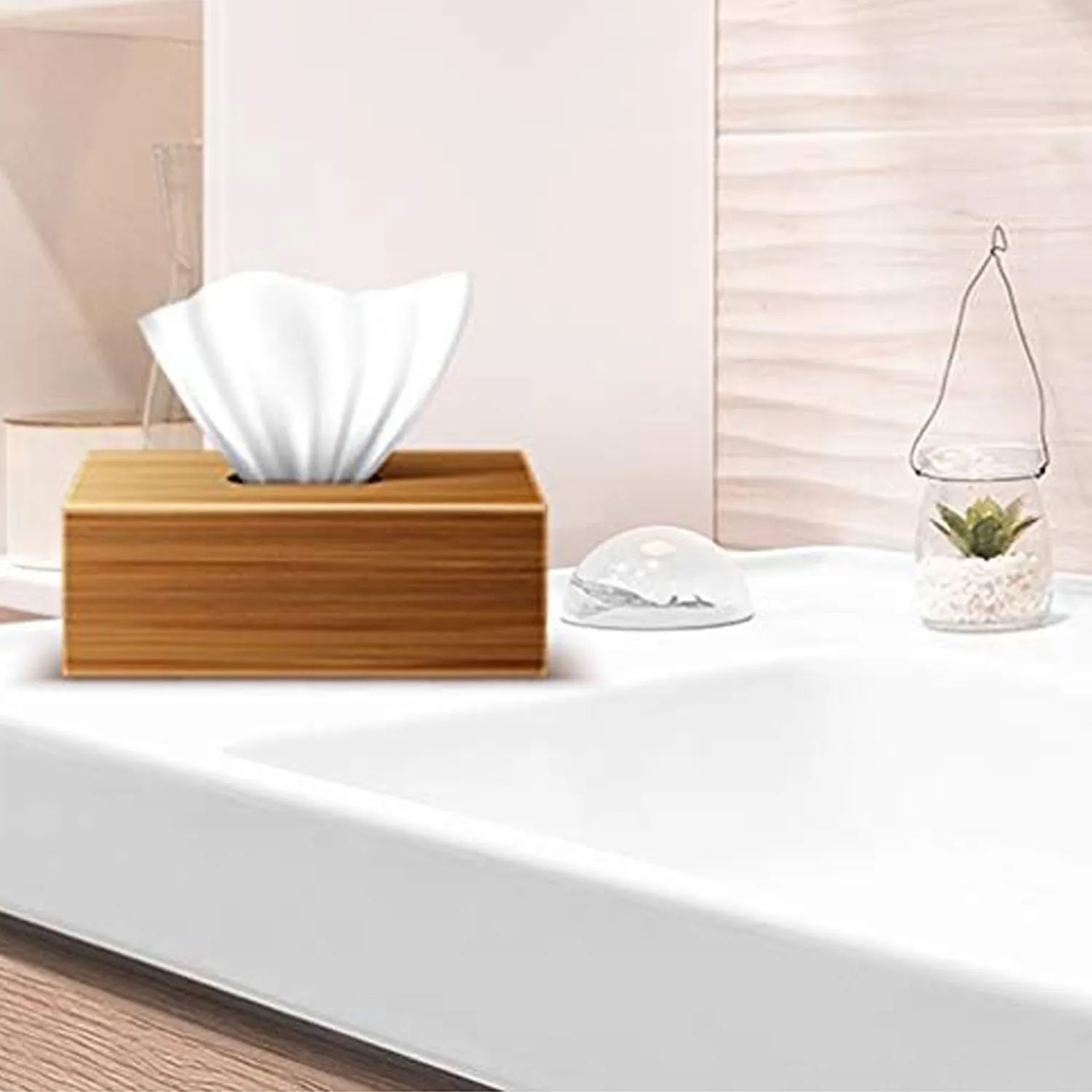Wooden Tissue Box 4