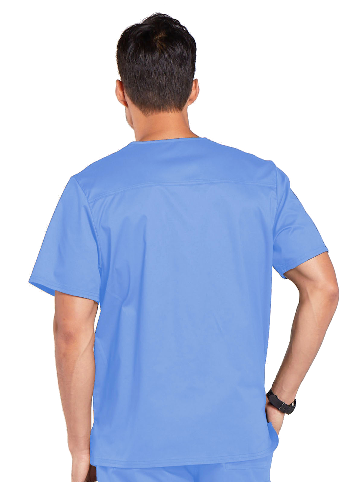 Cherokee - Workwear Core Stretch - Men's 1-Pocket Tuckable V-Neck Top 10