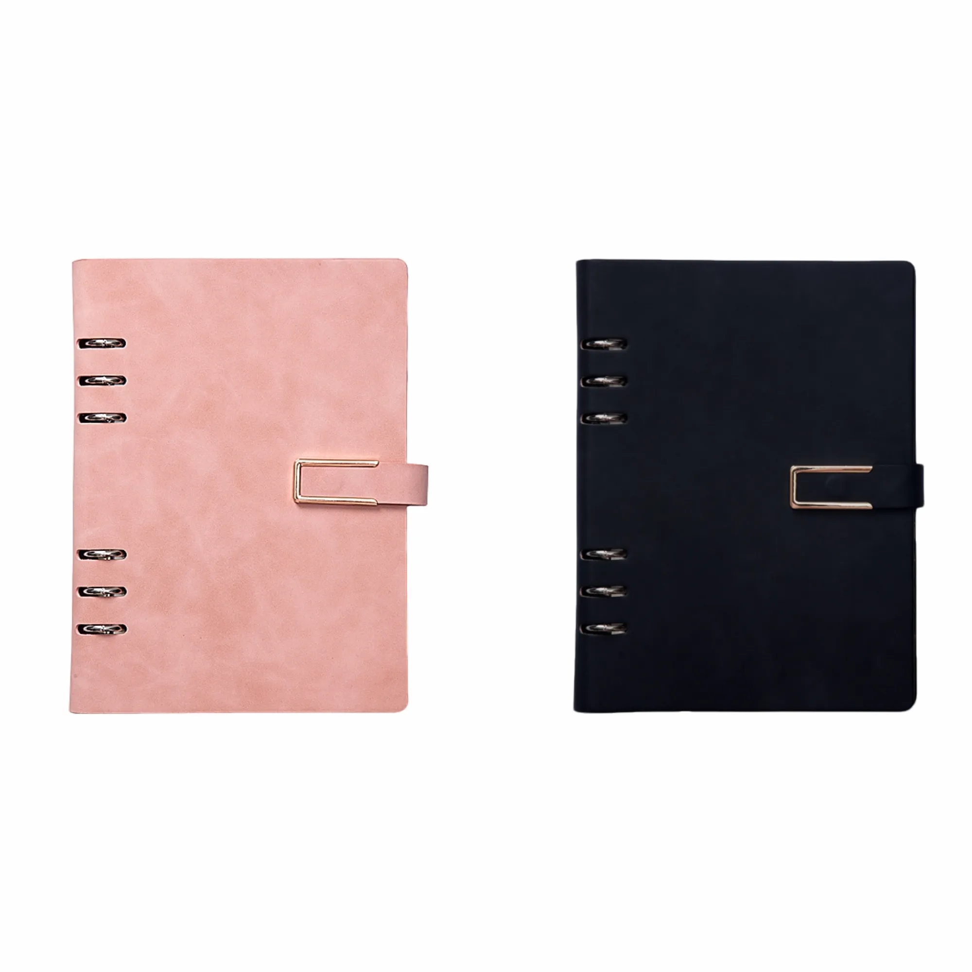 Custom Logo Detachable A5 Loose-Leaf Business Notebook 2