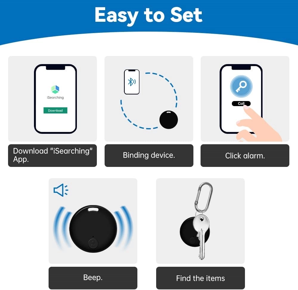 Keychain Tracker 5