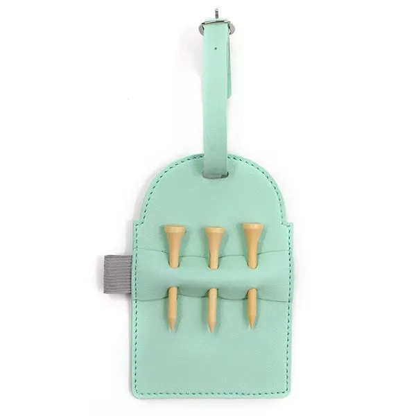 2-in-1 Golf Bag Tags With Tees 6