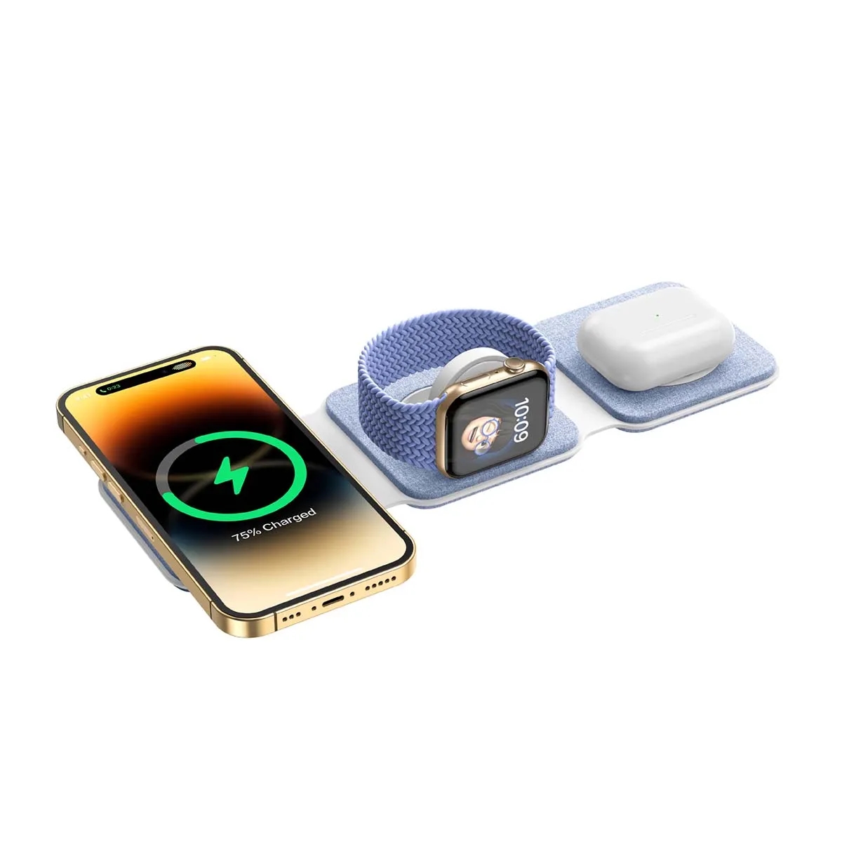 3 In 1 Cloth Multi-functional Magnetic Wireless Chargers 7