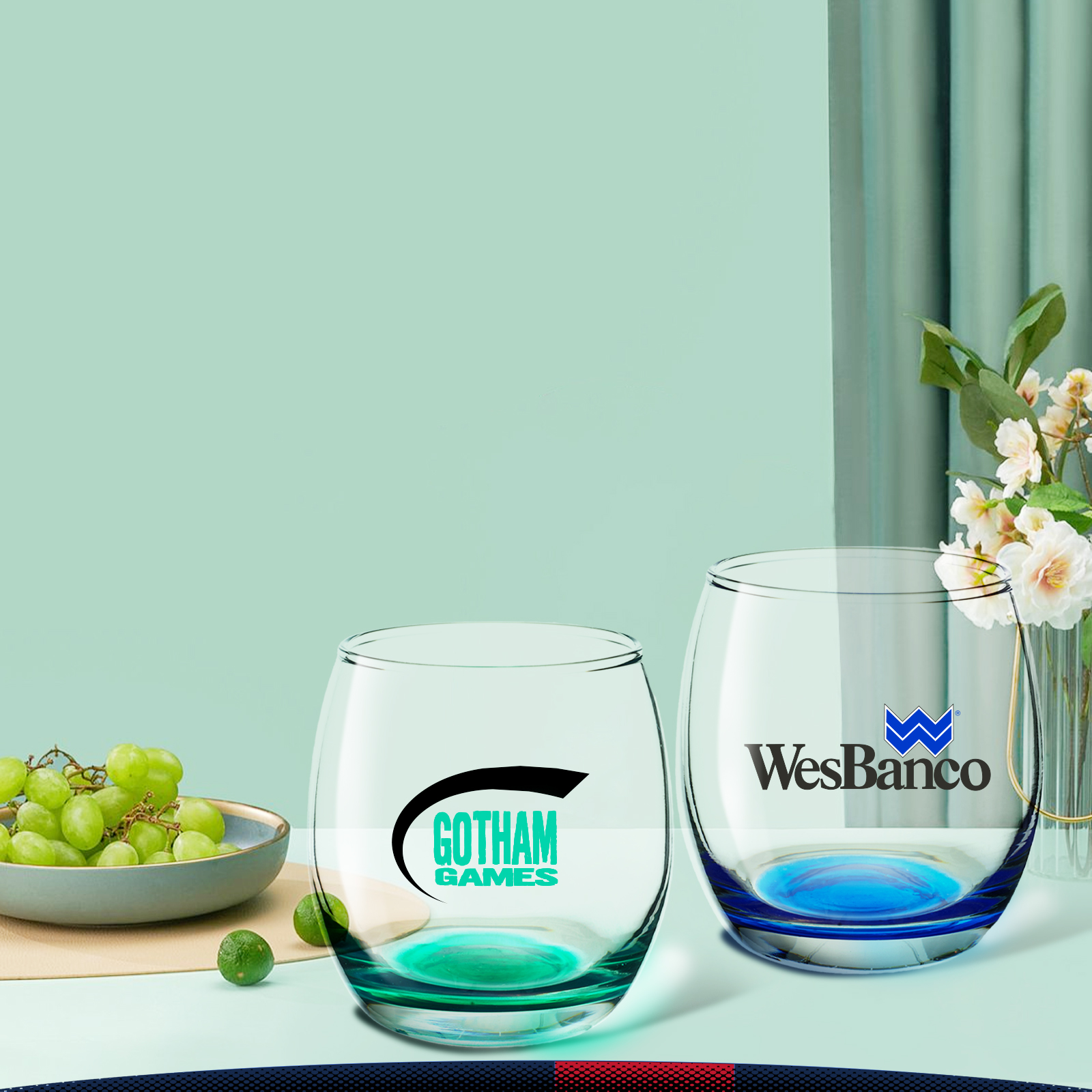 11.5 oz. Stemless Tea Glasses 7