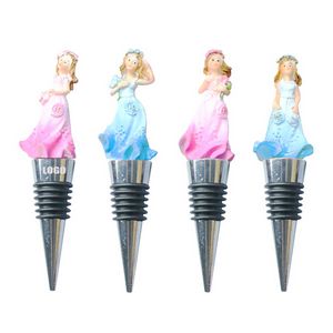 Charming 4 Piece Princess Wine Stopper Set 3