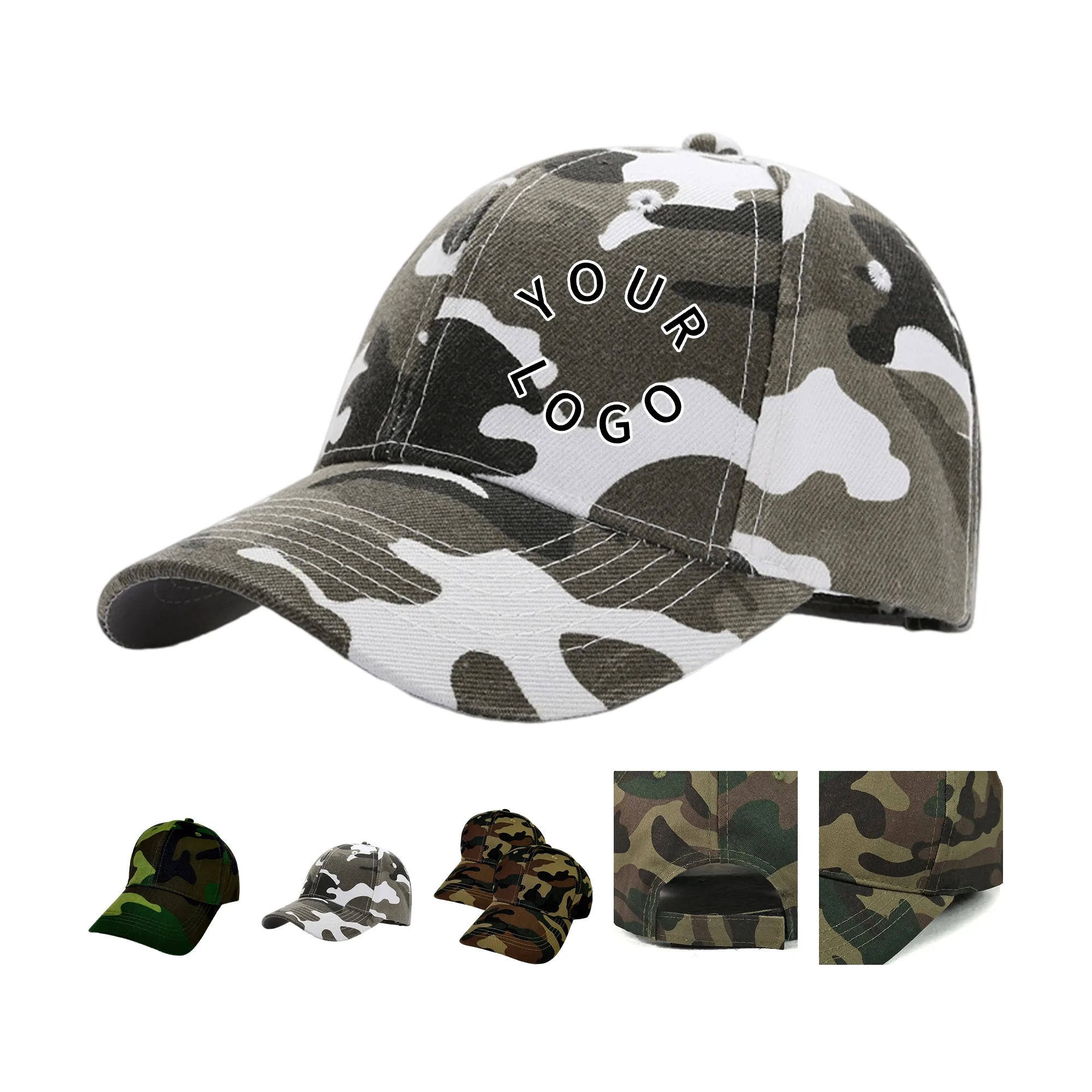 Camouflage Military Baseball Cap 5