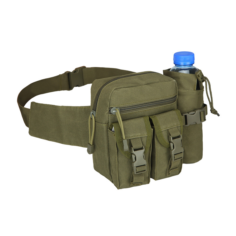 Military Tactical Waist Bag with Water Bottle Holder 1