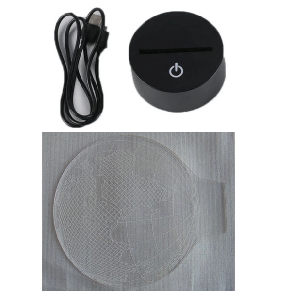 3D Globe Map LED Lamp 6