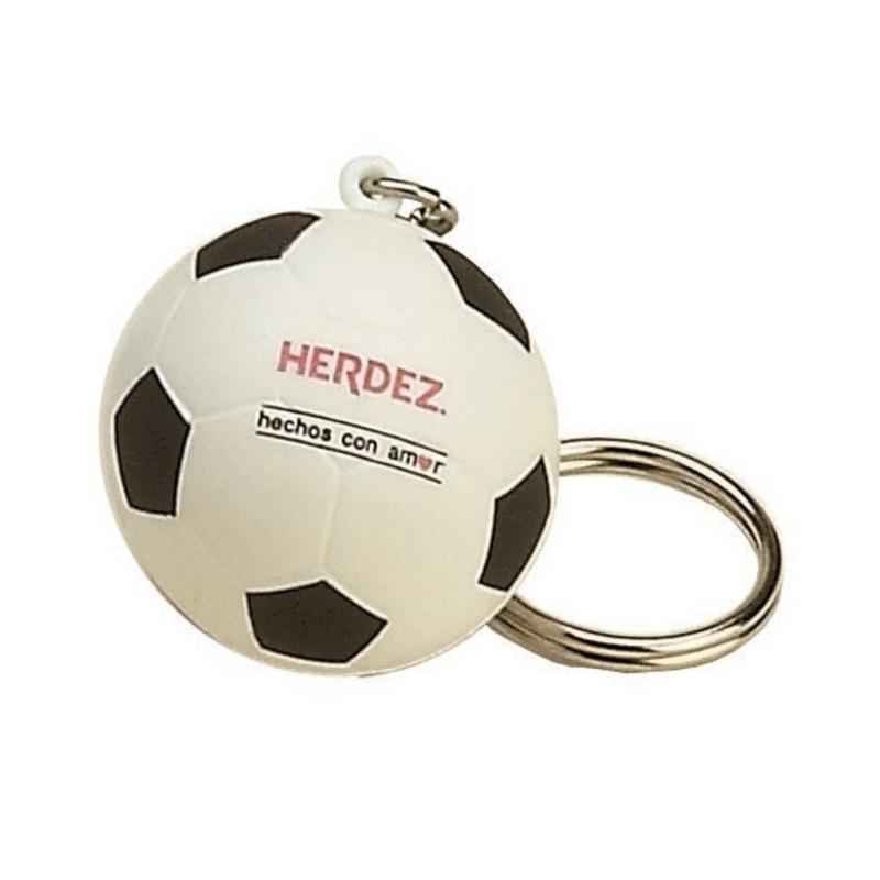 Soccer Stress Ball Key Chain 2
