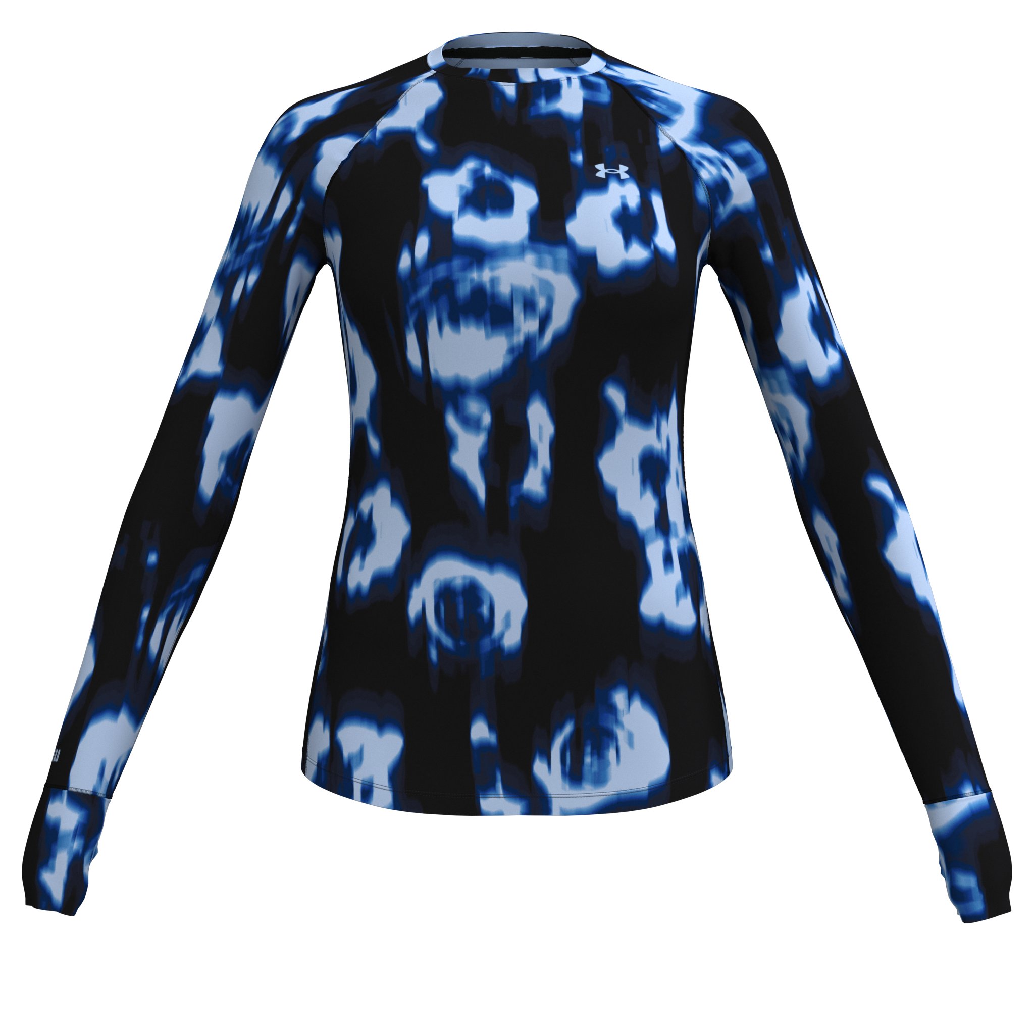 Women's UA Base 3.0 Printed Crew 1