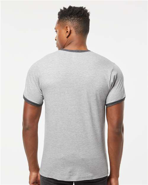 Unisex Fine Jersey Ringer T-Shirt - 246 17