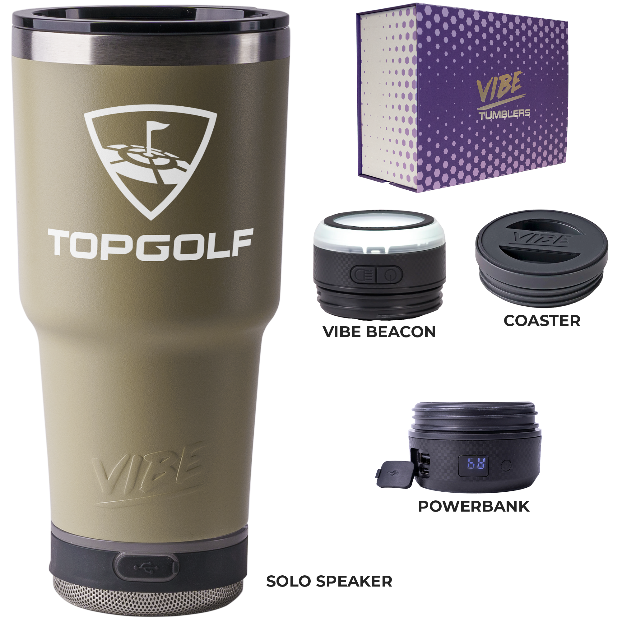 Go Caddy Vibe 28oz Tumbler Kit 13