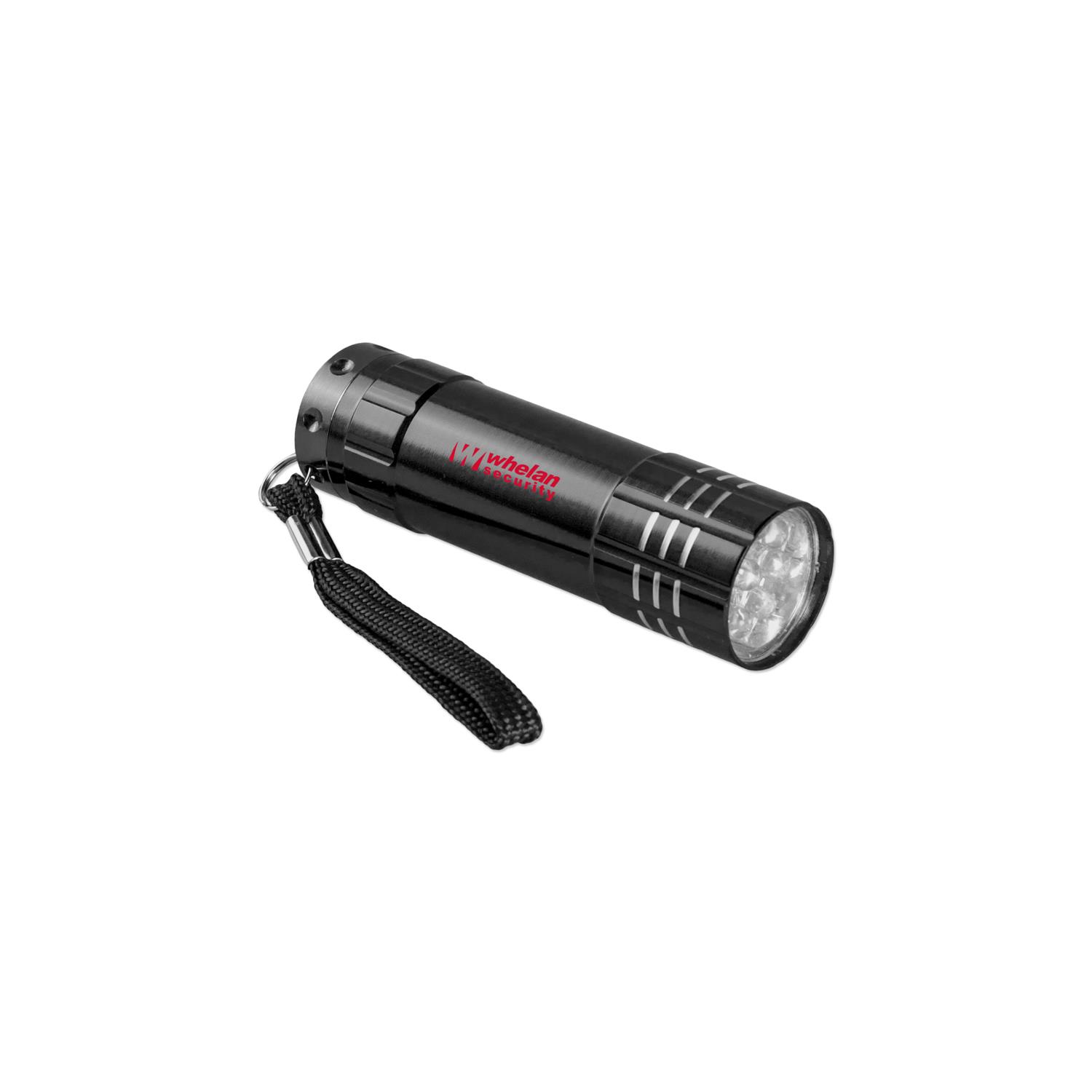 Aluminum Flashlight with Strap 2