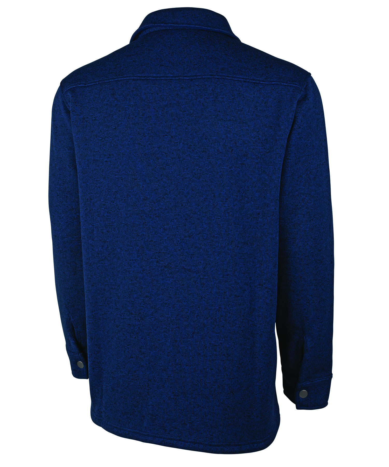 Heathered Fleece Snap Shacket 91