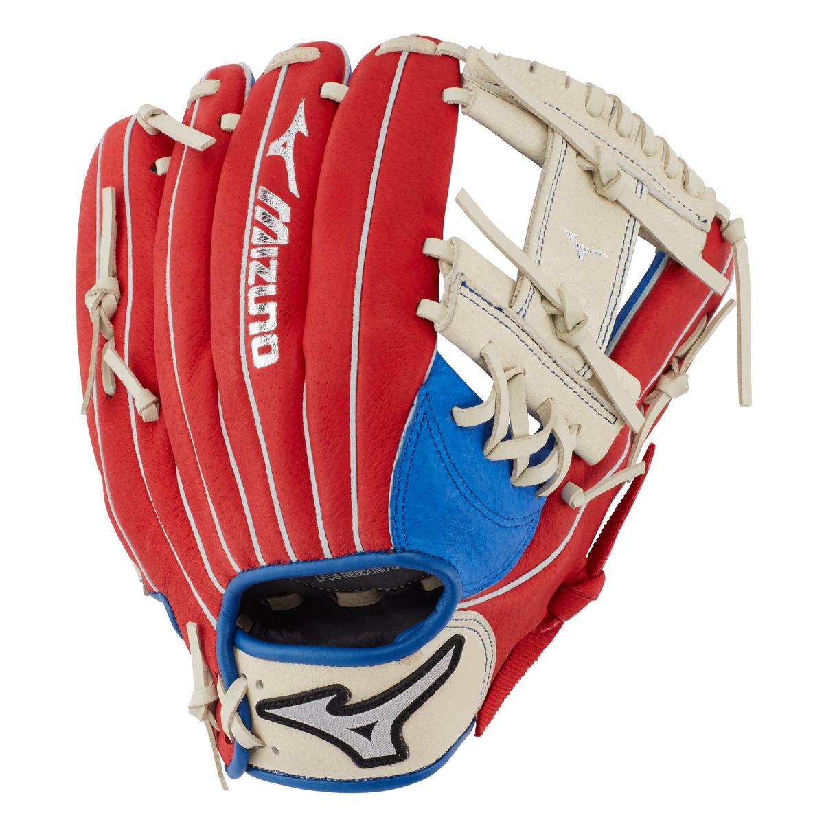 Prospect Series PowerClose Baseball Glove 11", Deep 3 Web, Full Grain Pigskin 3