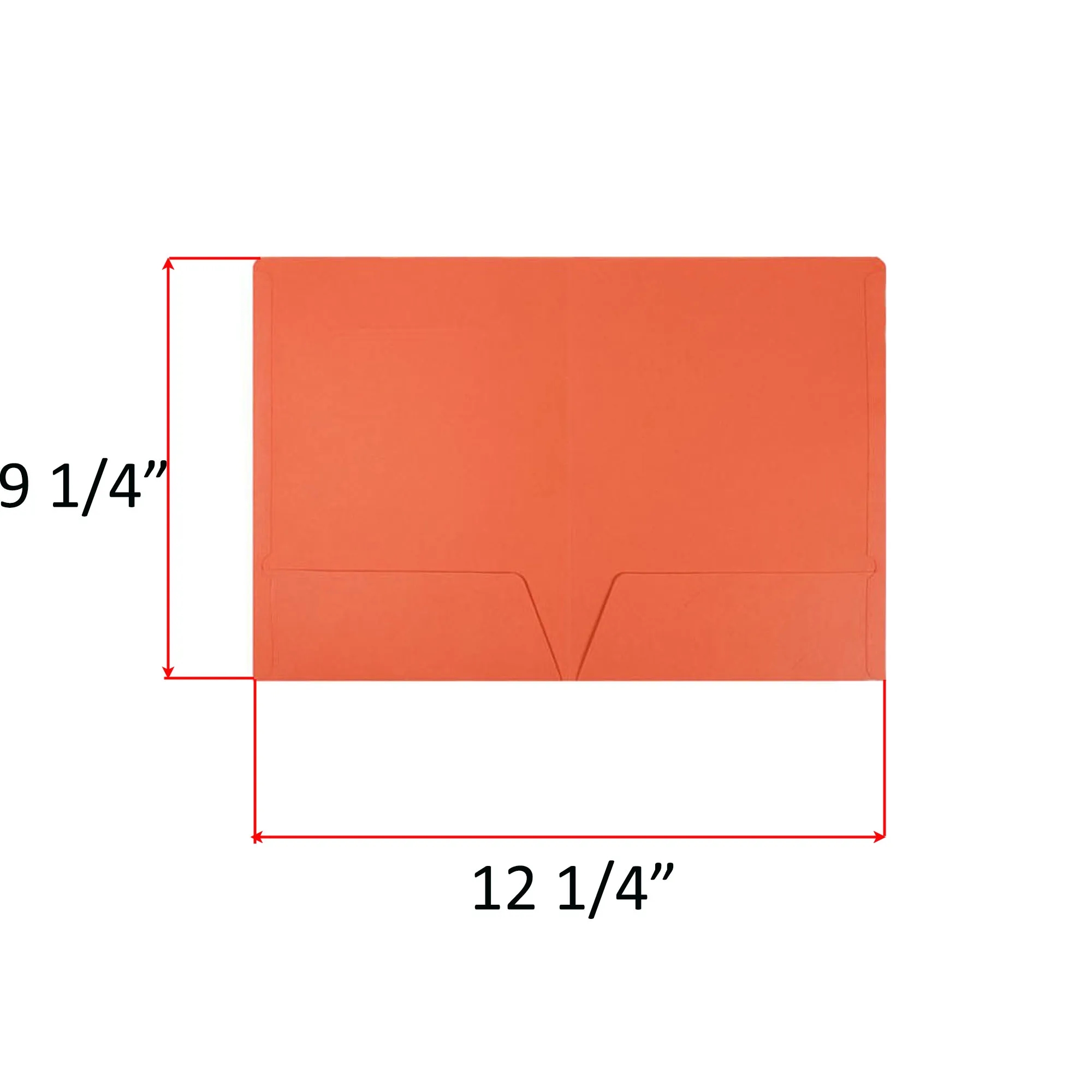 Silkscreen 250 Gsm Kraft Paper Double Insert File Folder 3