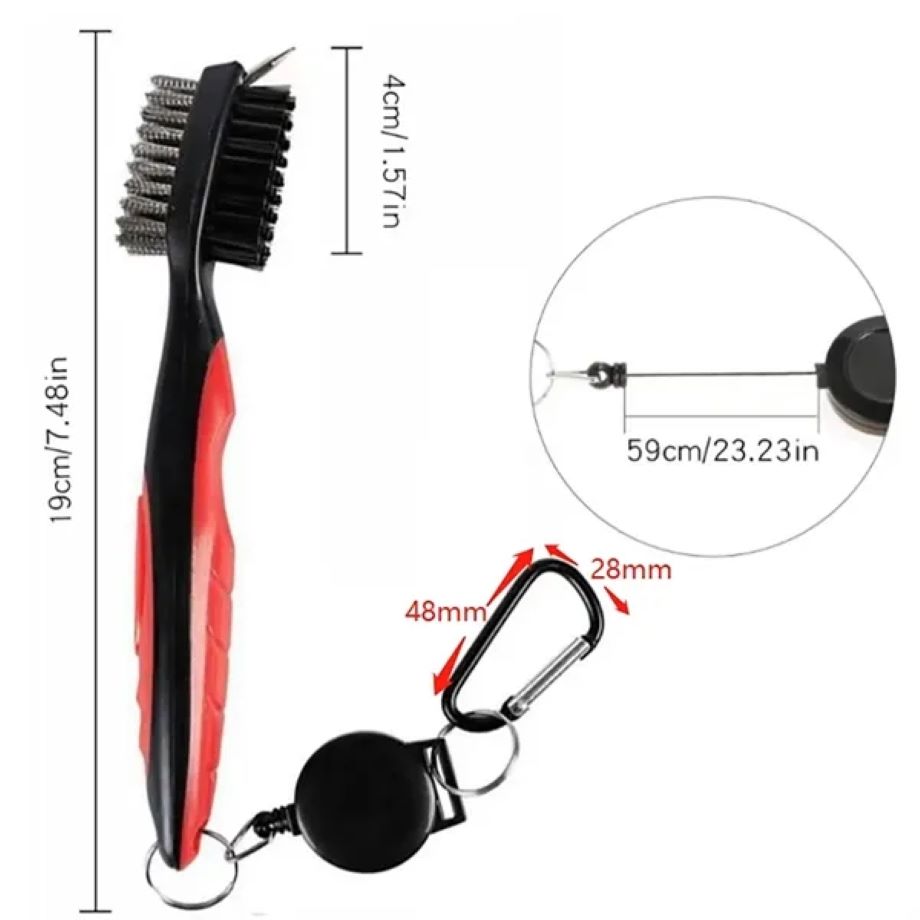 Golf Accessories New Club Cleaning Brush 4