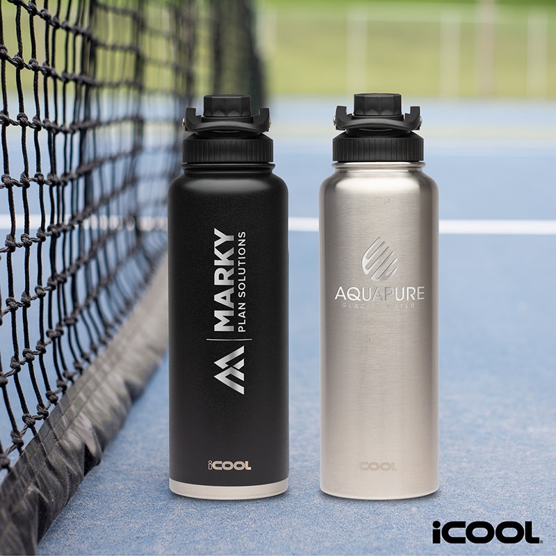 iCOOL® Durango 40 oz. Double Wall, Stainless Steel Water Bottle 4