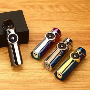 Stylish Hex Bar Electric Arc Lighter With USB Charging 3