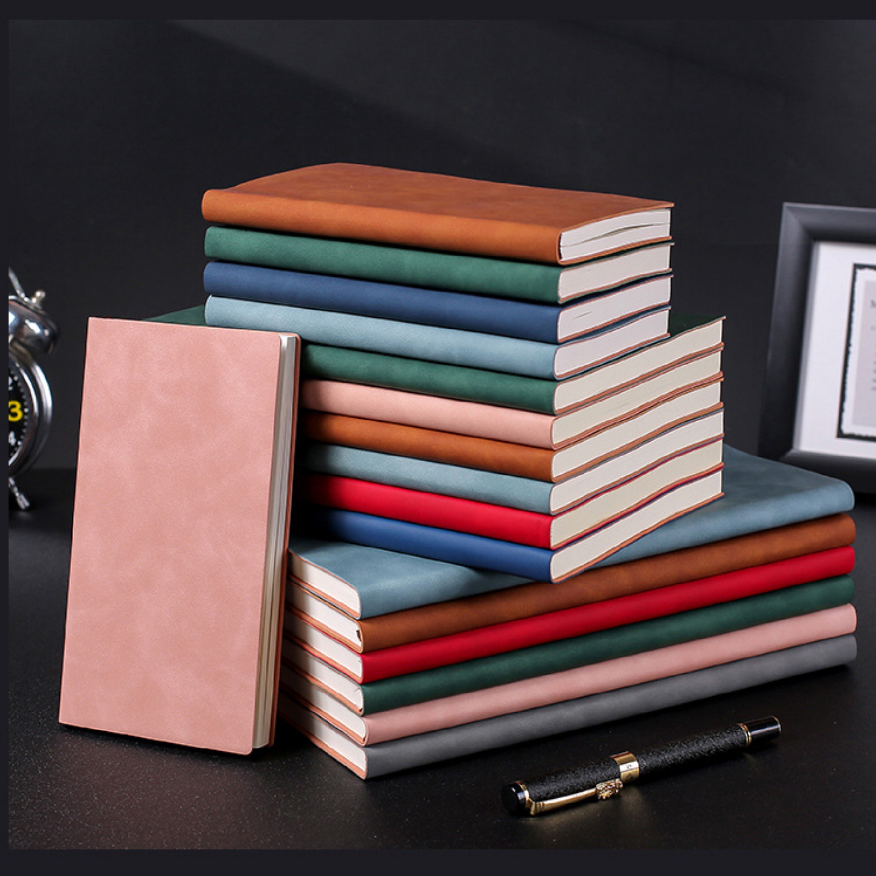 A5 Customizable Logo Sheepskin Soft Notebook 1