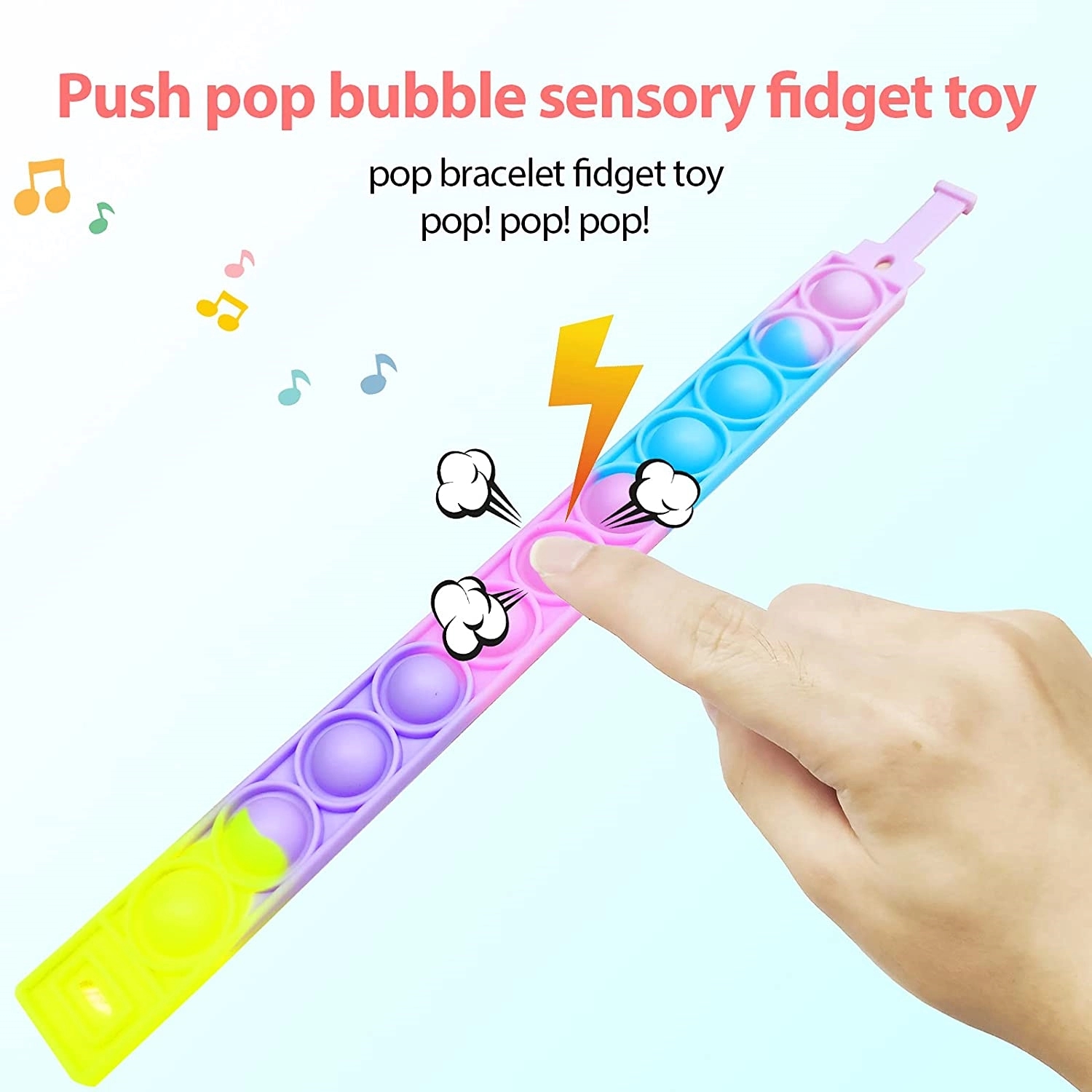 Camouflage Fidget Wristband 6