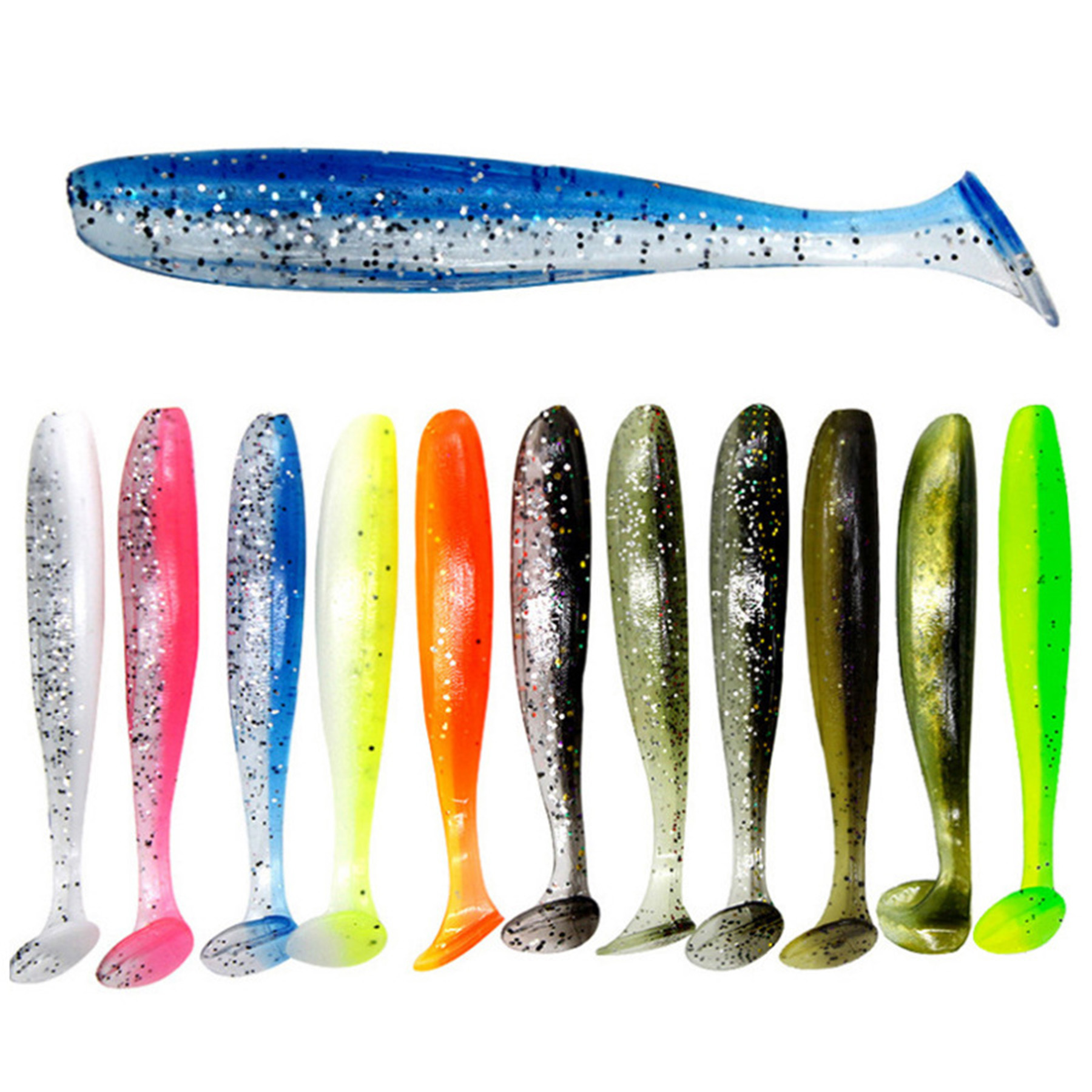 Two-Color T Tail Lure 2