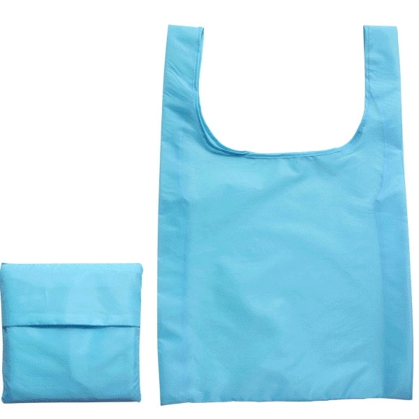 Foldable Polyester Grocery Tote Bag, custom tote bag with logo imprint 13