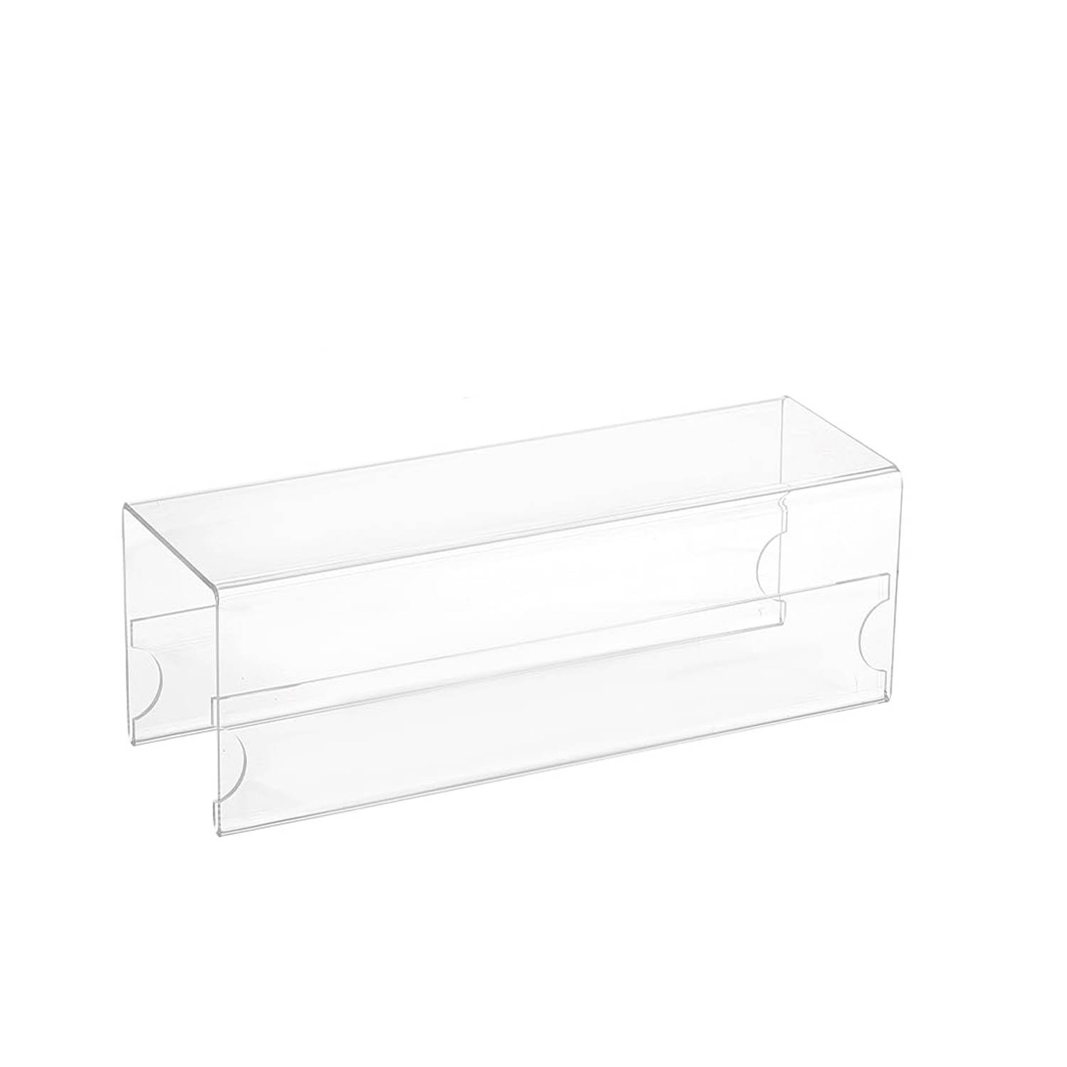 Acrylic Cubicle Name Plate Holder Double-Sided 6