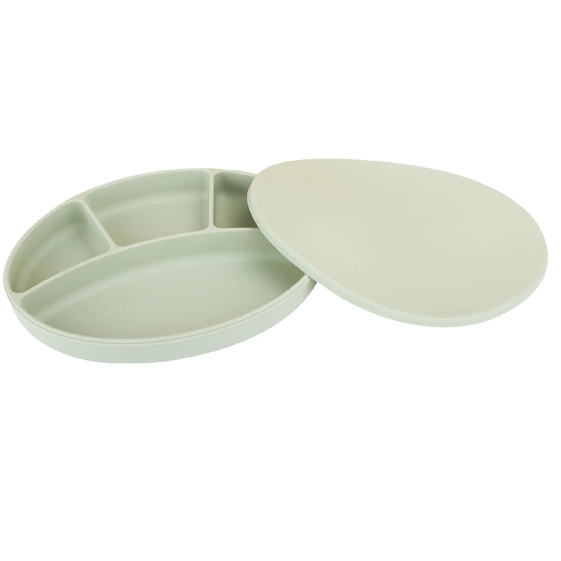 Silicone Four-Quarter Tray Baby SiliconeCutlery 2