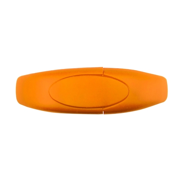 Oval Silicone Wristband USB Flash Drive 2.0 2
