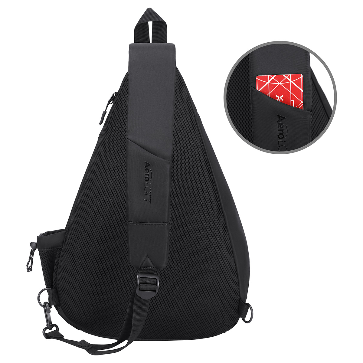 AeroLOFT® Metro Crossbody Sling Backpack 11