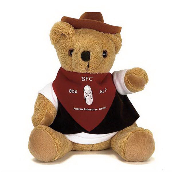 7" Cowboy Bear 3