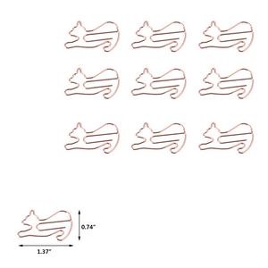Animal Deer Shaped Paper Clips In Tin Box 5