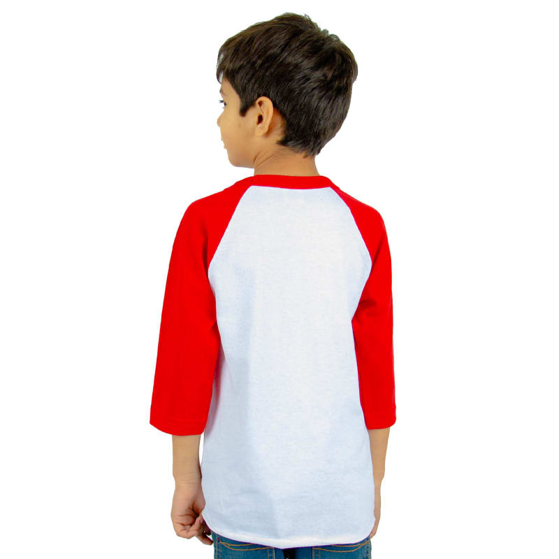 Shaka Wear Youth Three-Quarter Sleeve Raglan 13