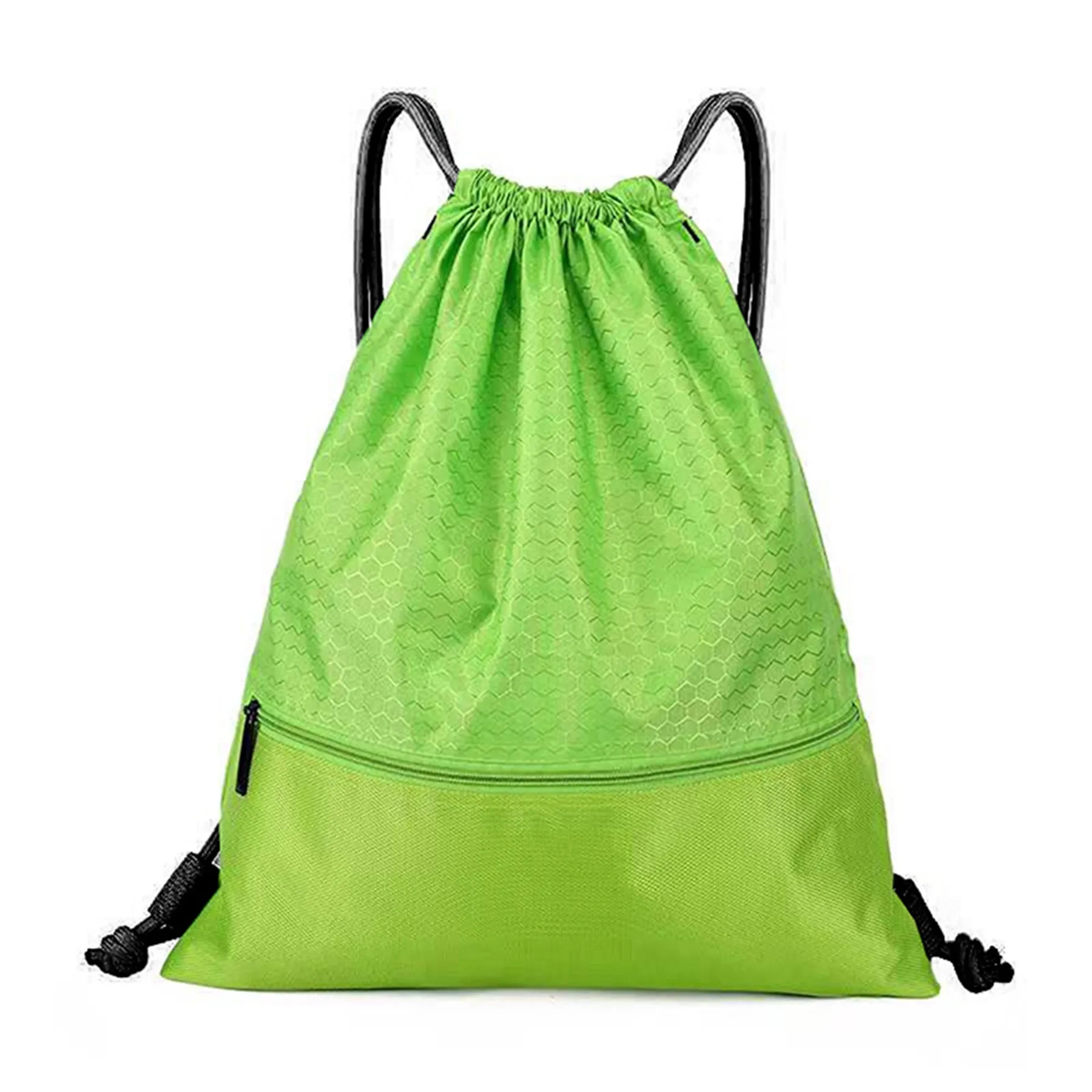 Drawstring Backpacks with Front Pocket 12