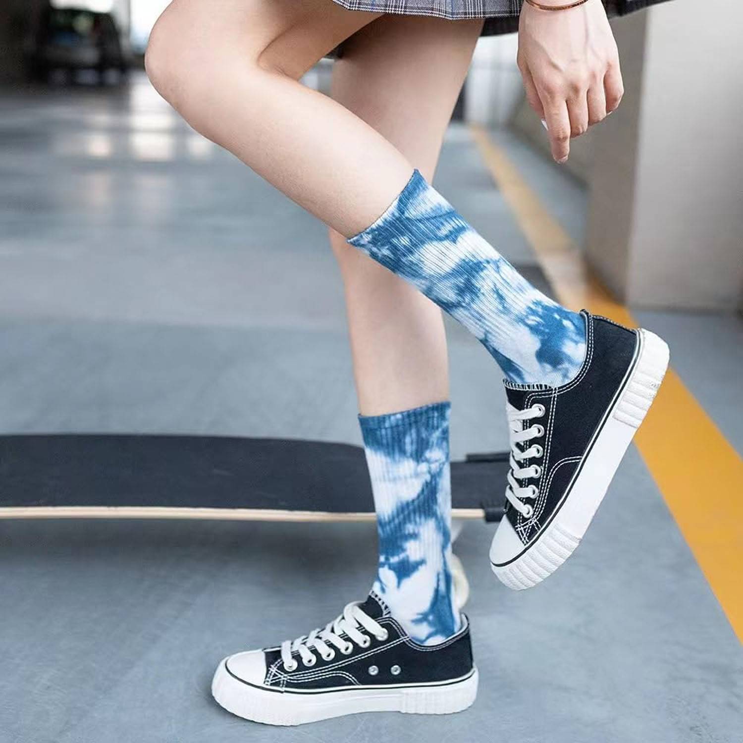 Fashion Tie-dyed Socks 5