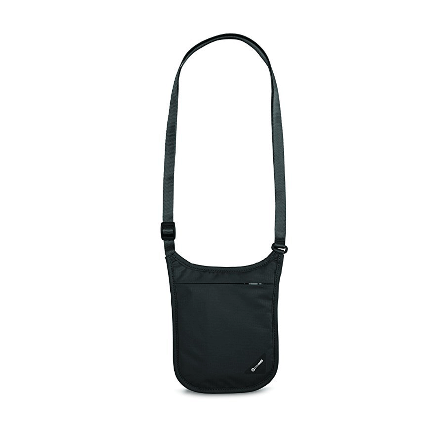 Anti-Theft Rfid Blocking Id Card Pouch Nylon Crossbody Bag 2