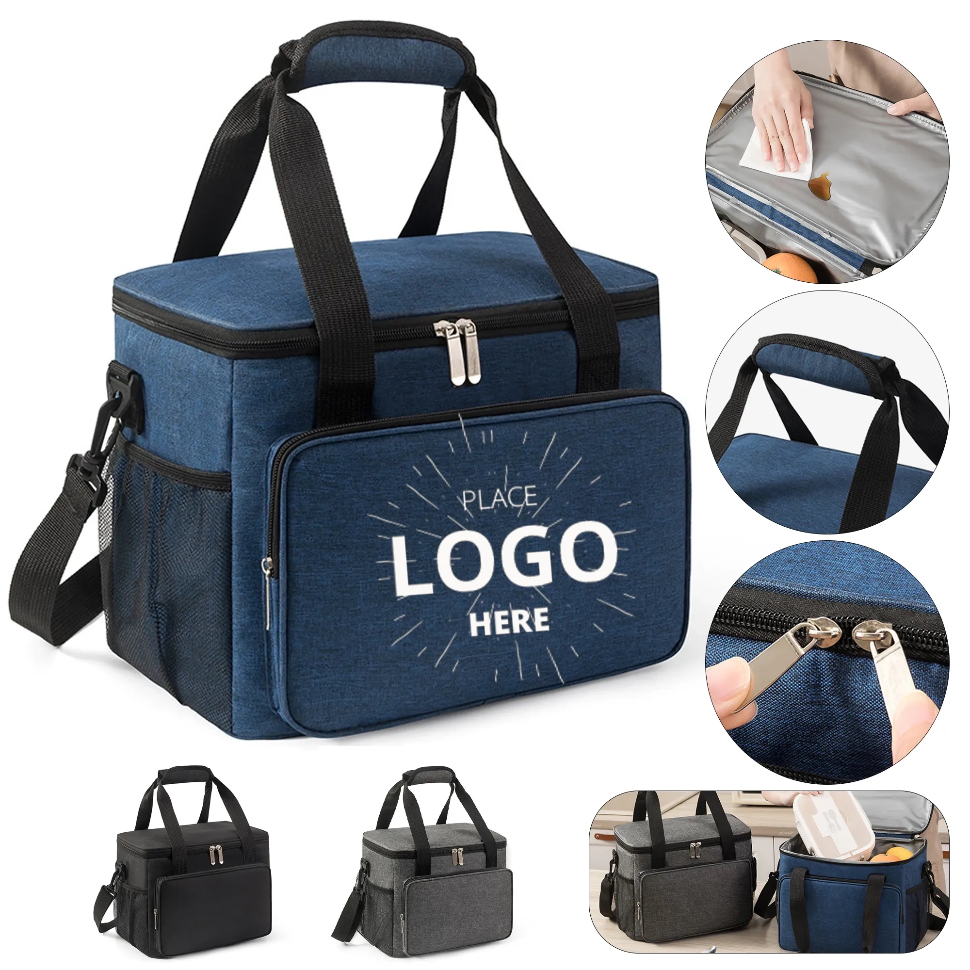 Large Capacity Oxford Cloth Insulated Bag 3