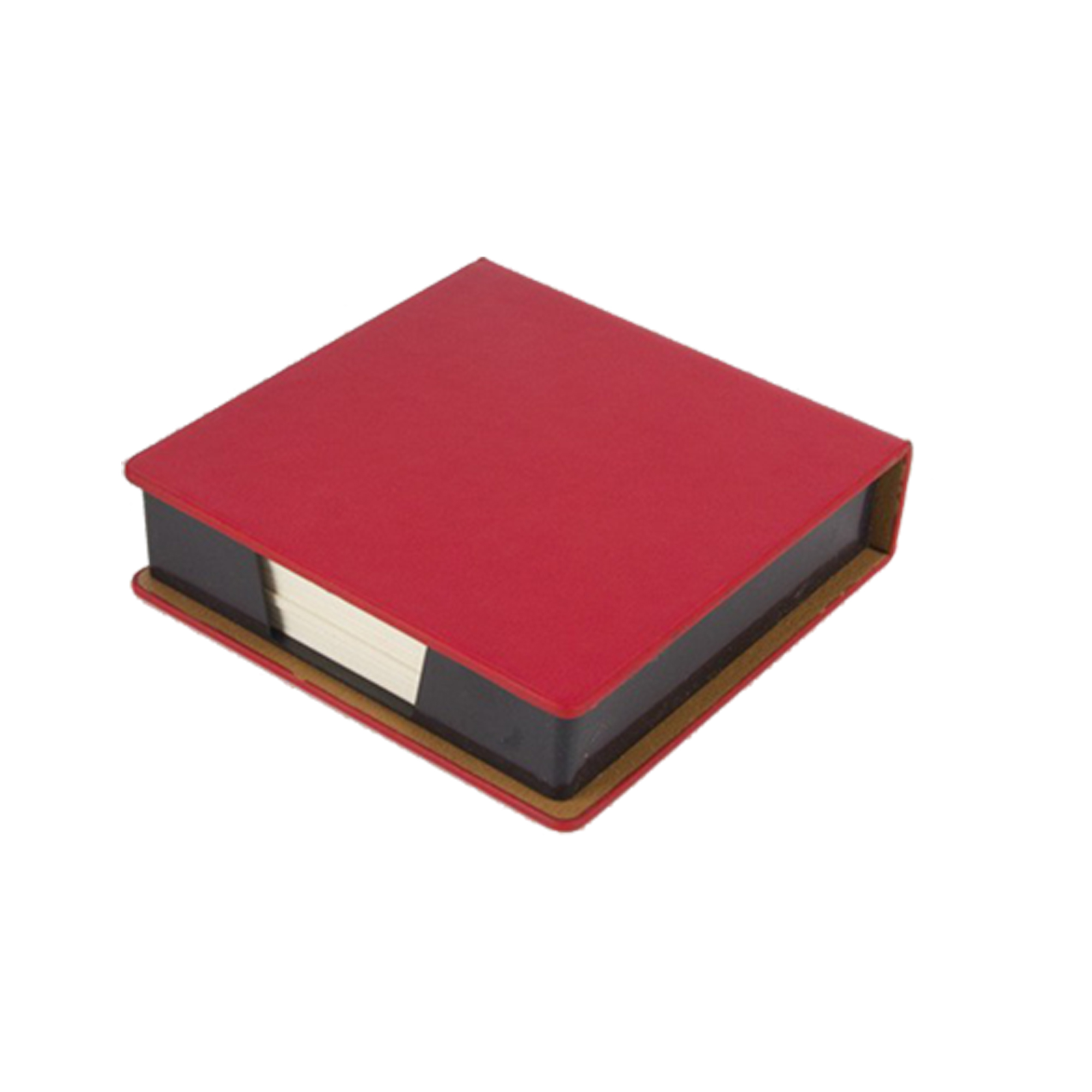 PU Flip-Top Box With Sticky Note Paper 2