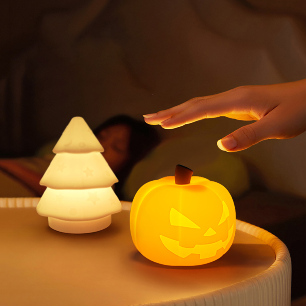 Halloween Silicone Led Pumpkin Lantern 3