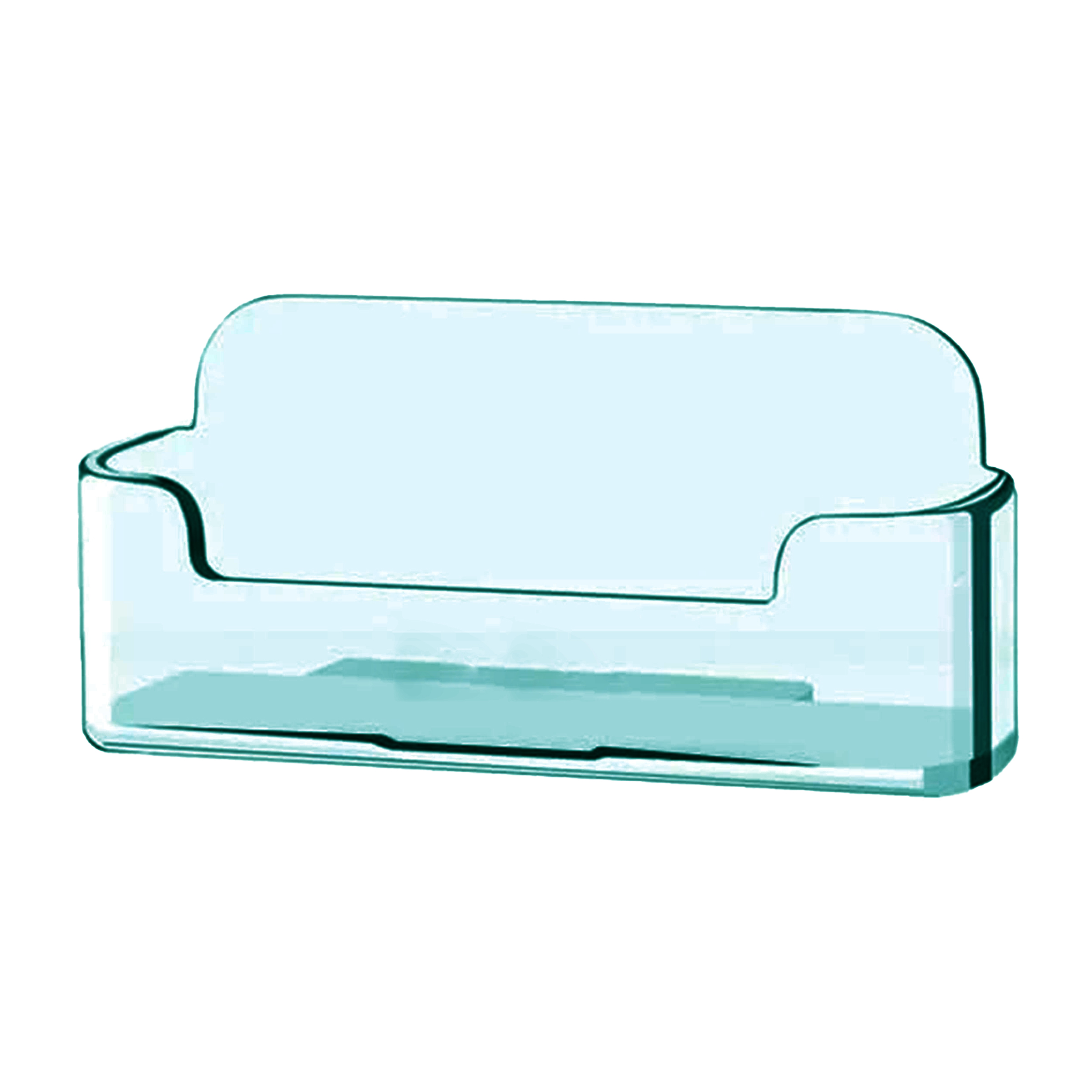 Plastic Colorful Business Card Stand ?C Enhance Your Workspace Organization 7