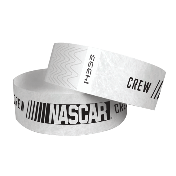1" Tyvek® Wristband - One Color Imprint 12