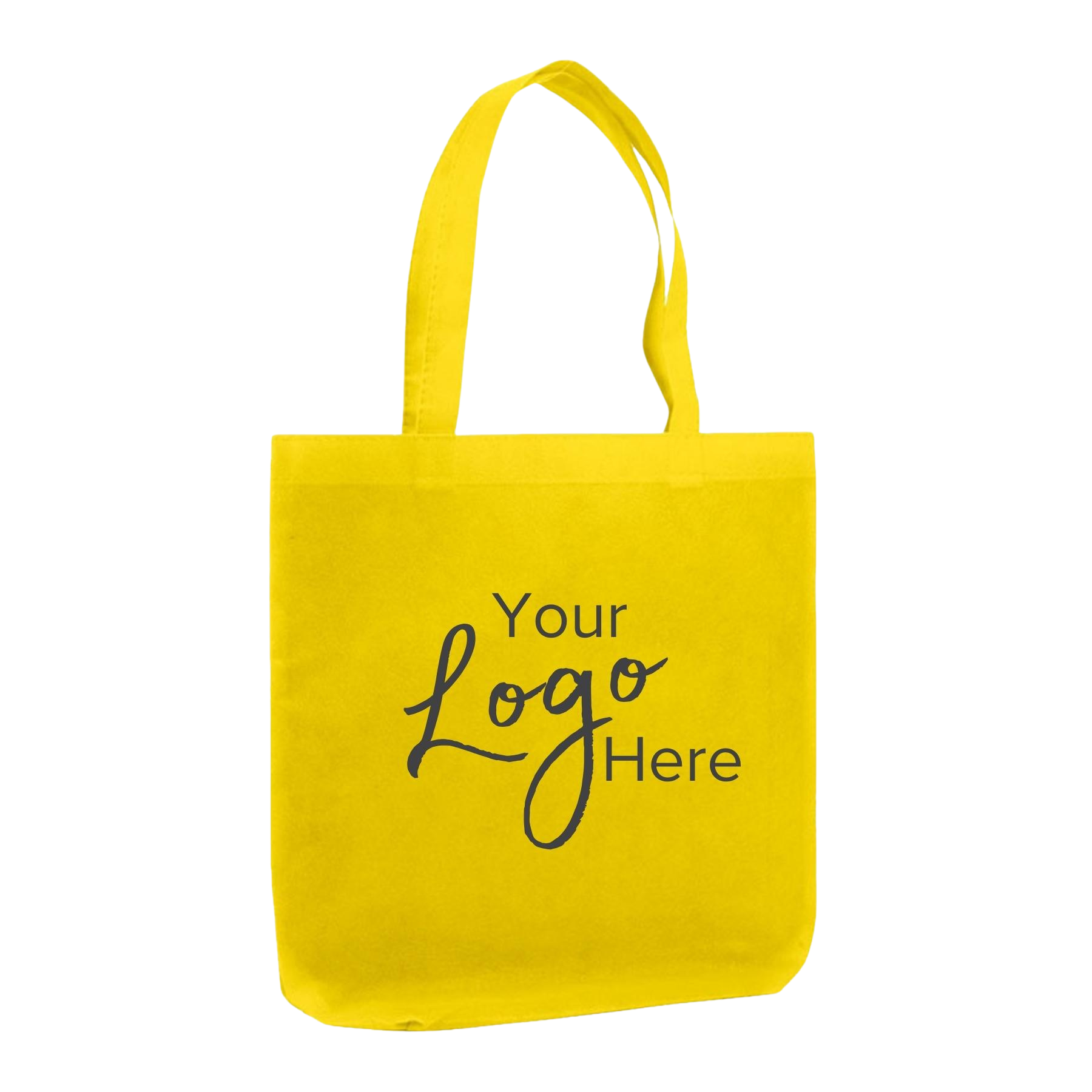 Non-Woven Economical 14.25"W x 15"H x 5" G Tote Bag with Bottom Gusset 9