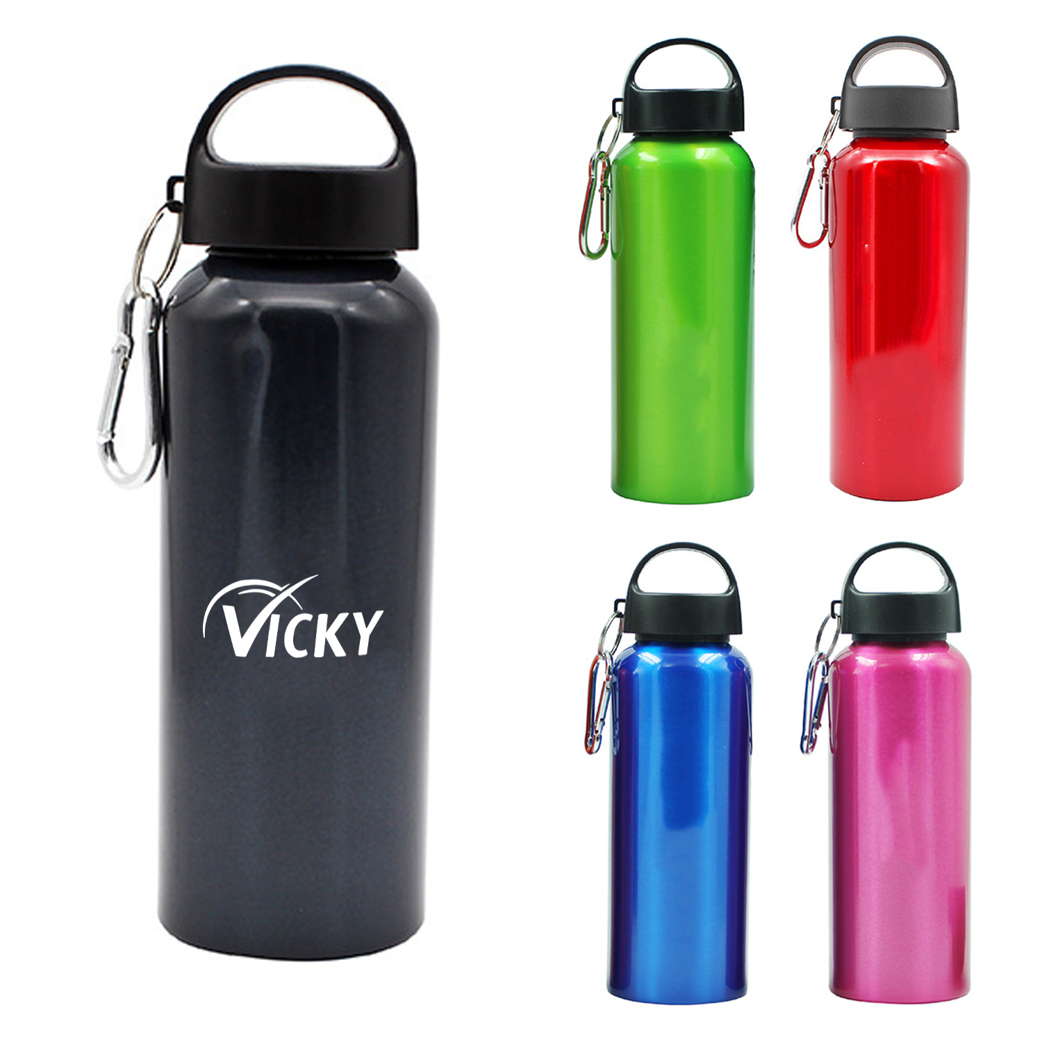 17oz Sport Water Bottle, custom water bottle with logo imprint 3