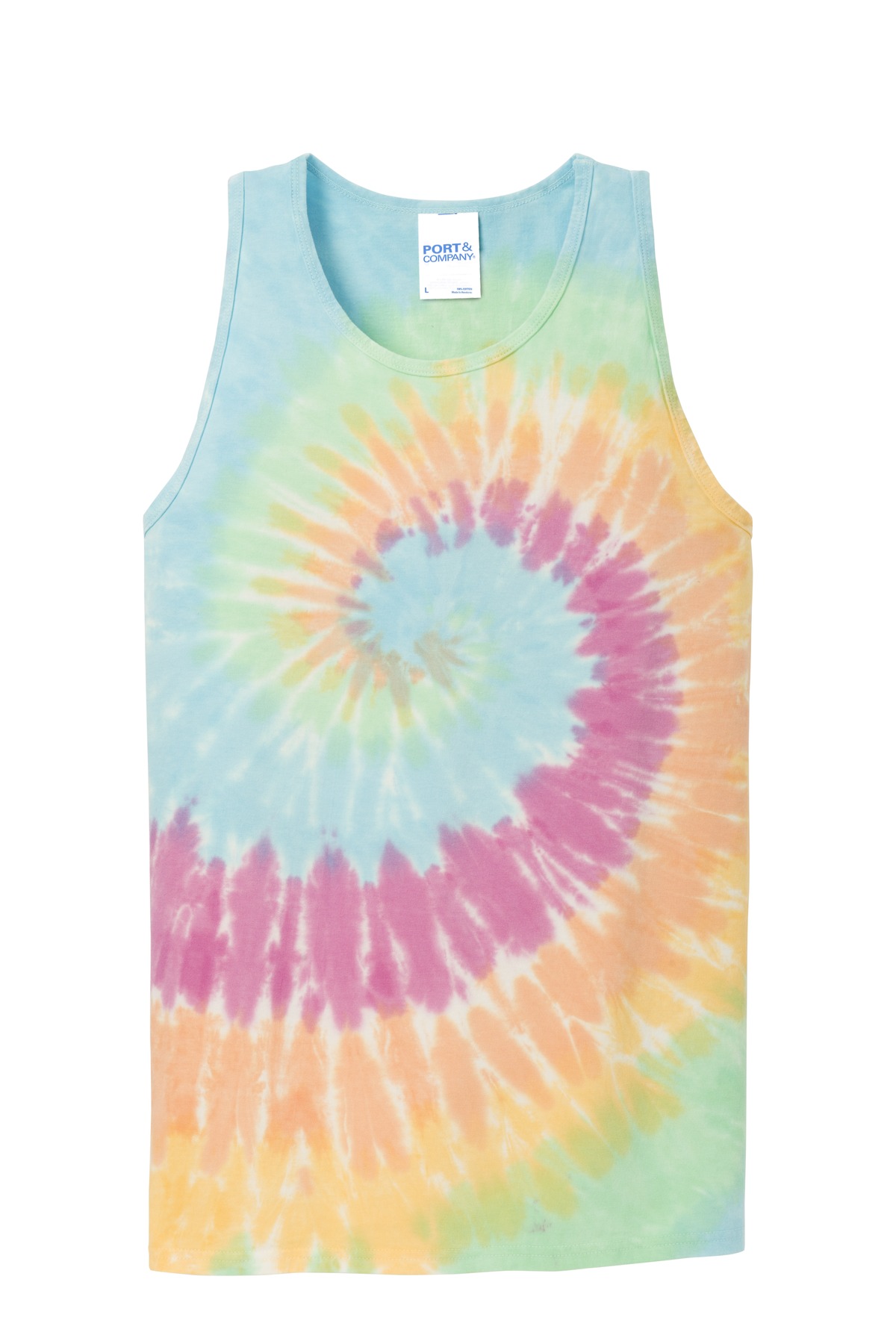 Port & Co Tie-Dye Tank Top. PC147TT 30