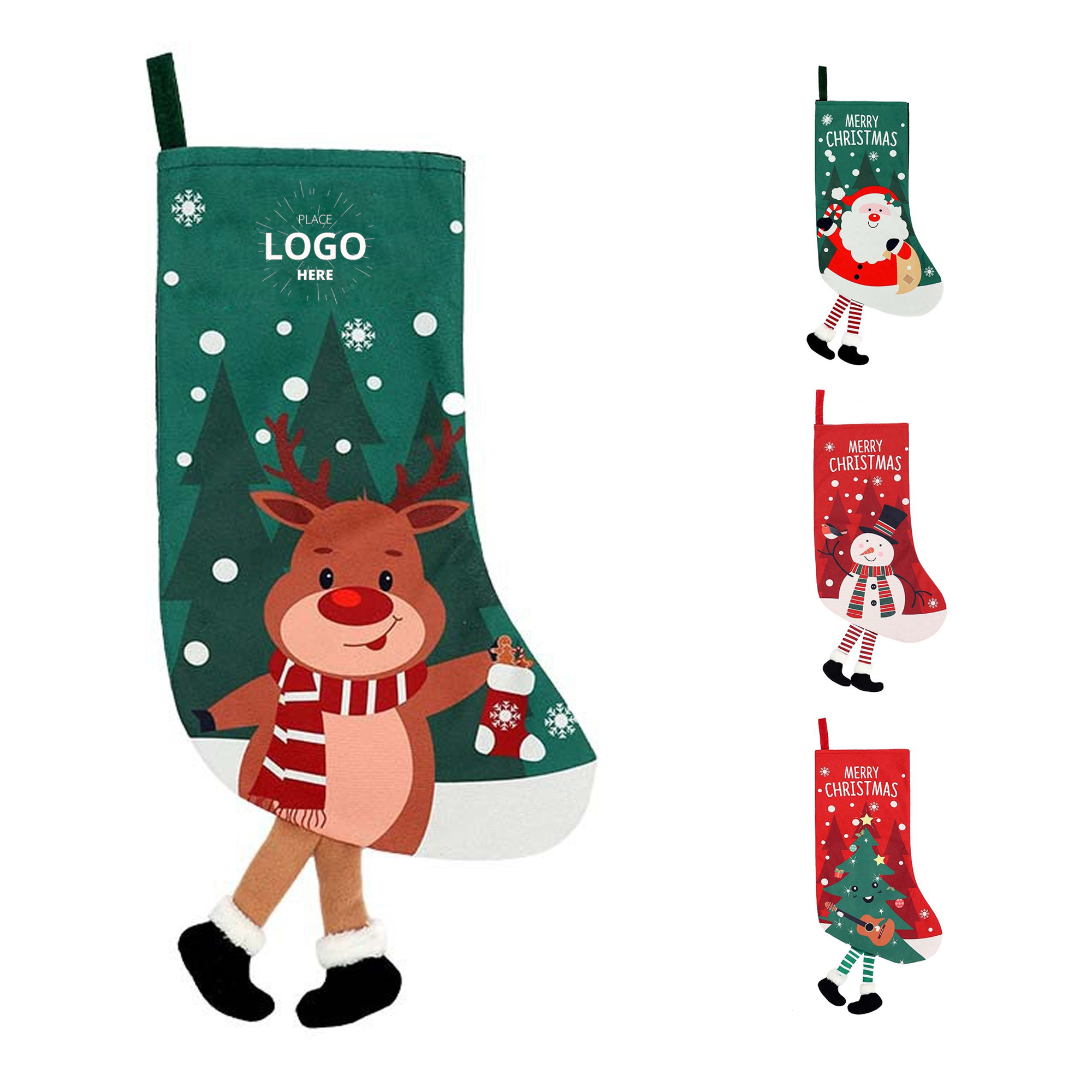 Christmas felt socks 2
