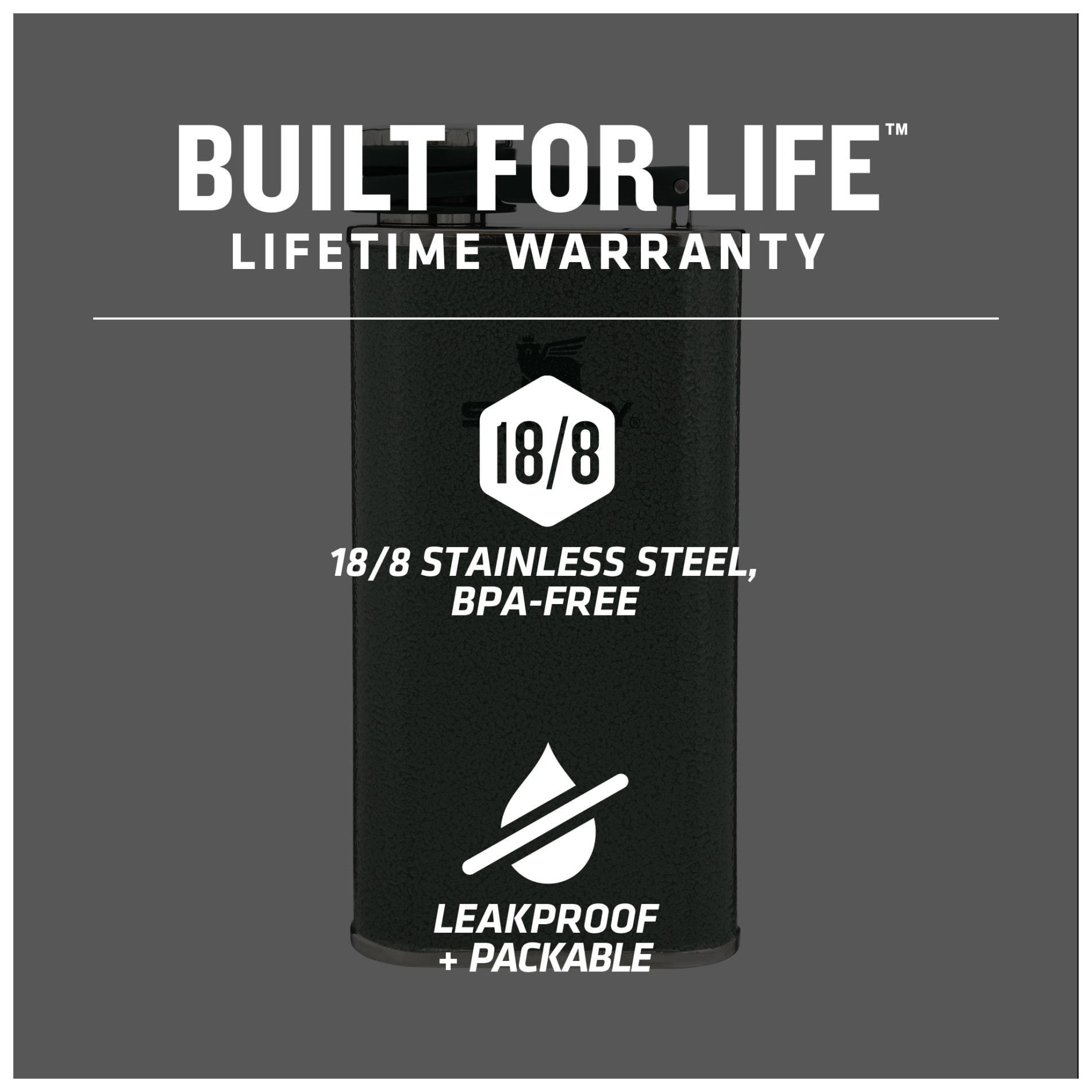 Easy Fill Wide Mouth Flask 8oz