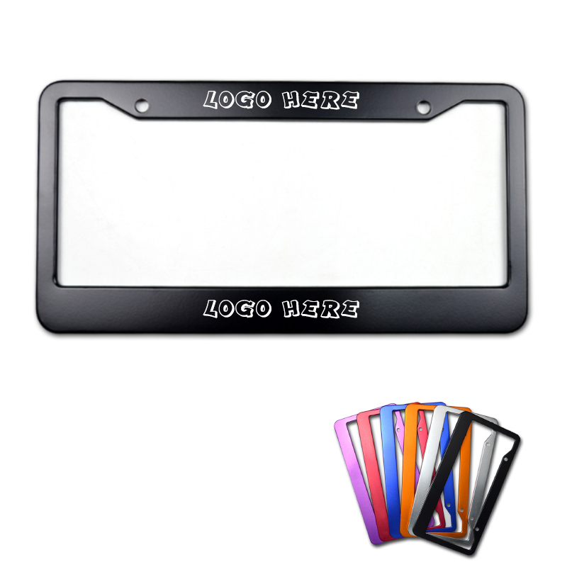 Aluminum Alloy License Plate Frames 2