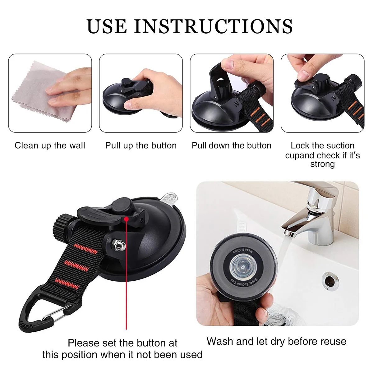 Suction Cup Hooks Heavy Duty Camping Essentials 2